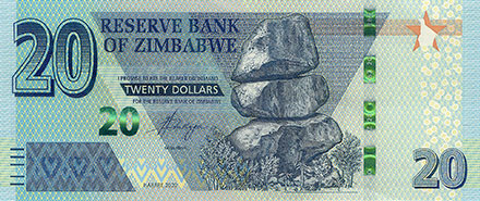 Banknote Zimbabwe front