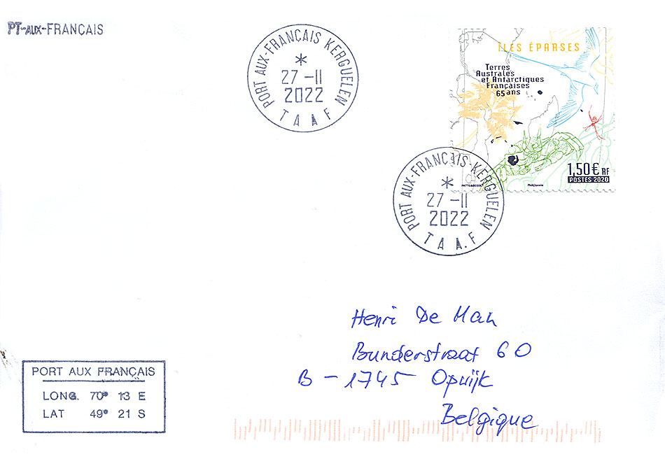 Cover French Southern and Antarctic Lands