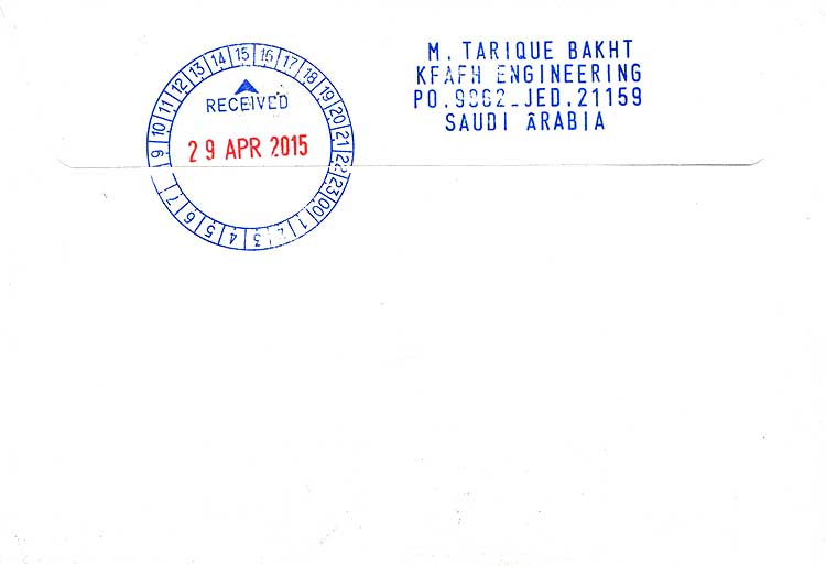 Cover Saudi Arabia (back)